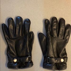 Brooks Brothers Mens Leather Gloves